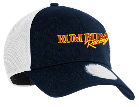 Rum Bum Racing - Stretch Mesh - Hat - Navy/White